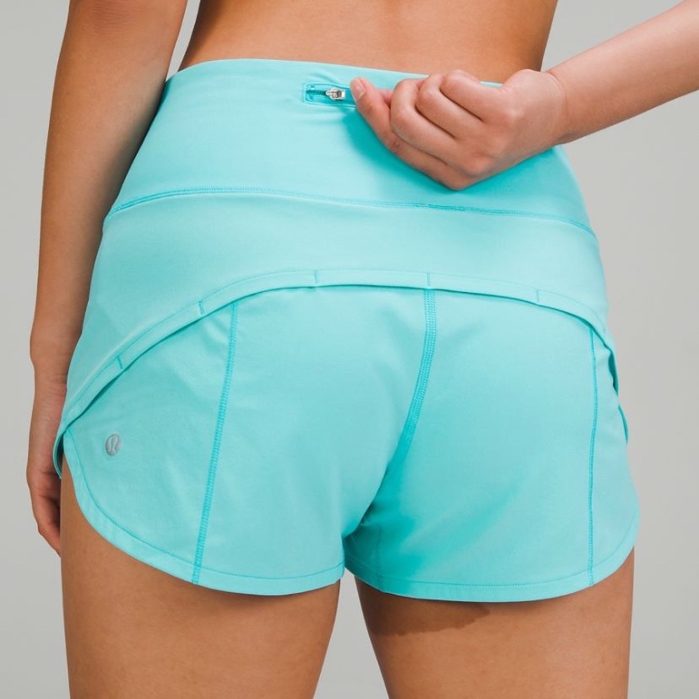Lululemon High Rise Speed Up Shorts 2.5”